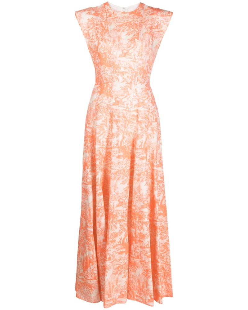 Philosophy Di Lorenzo Serafini Damen Maxikleid mit Blumen-Print Philosophy Di Lorenzo Serafini Damen Maxikleid mit Blumen-Print