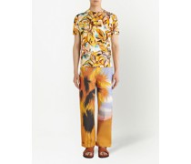T-Shirt mit Blumen-Print
