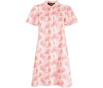 Hemdkleid mit abstraktem Print