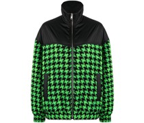 Jacke mit Hahnentrittmuster