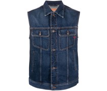 Klassische Jeansweste