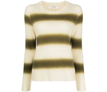 Gestreifter Kaschmirpullover