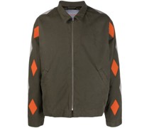 Bestickte Bomberjacke