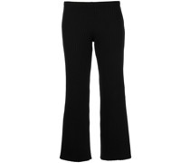 Gerippte Cropped-Hose