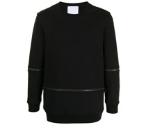 Sweatshirt mit Reißverschlussdetails