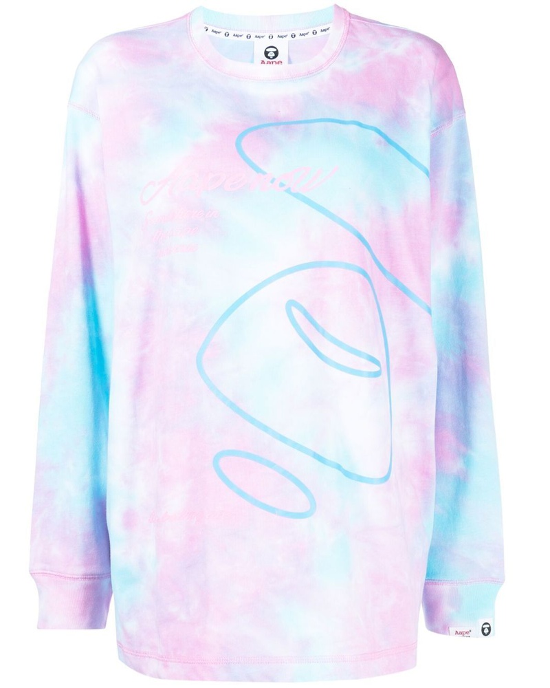BAPE Damen AAPE BY *A BATHING APE® Langarmshirt