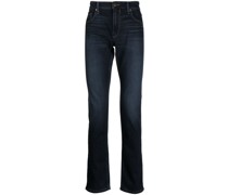 Dunkle Straight-Leg-Jeans