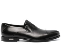 Loafer mit Logo-Schild