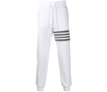 4-Bar waffle stitch track pants