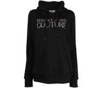 Hoodie mit Glitter-Logo