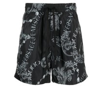Shorts mit Chain Couture-Print
