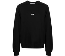 Sweatshirt mit Mikro-Logo