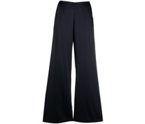 Weite Hose aus Satin