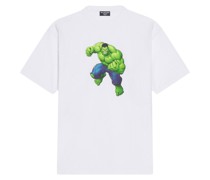 T-Shirt mit Hulk-Print