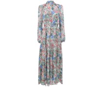Kleid mit Blumen-Print