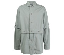 Hemdjacke im Layering-Look