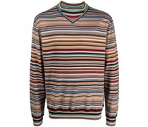 Gestreifter Pullover