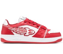 High-Top-Sneakers mit Einsätzen