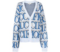 Cardigan mit Monogramm