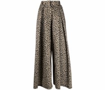 Hose mit Leoparden-Print