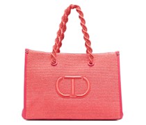 Shopper mit Logo-Patch