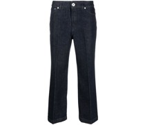 Ausgestellte Cropped-Hose