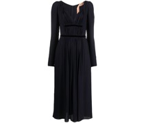 Midikleid mit V-Ausschnitt