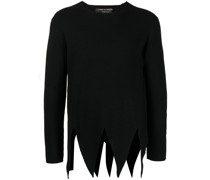 Asymmetrischer Strickpullover