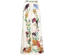 Meagan Seidenhose mit weitem Bein