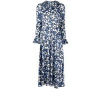 Orchard Midikleid mit Blumen-Print