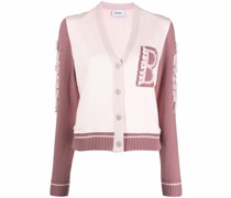 Cardigan mit Logo-Patch