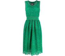 Midikleid mit Spitzendetail