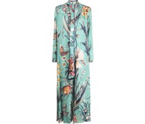 Maxikleid mit Blumen-Print