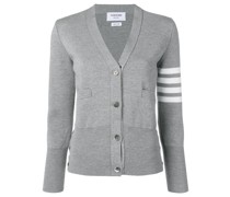 Cardigan mit Logo-Streifen