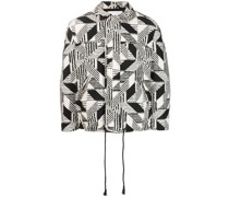 Leyis Mantel mit Jacquardmuster