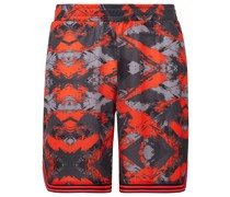 Sport-Shorts mit Camouflage-Print