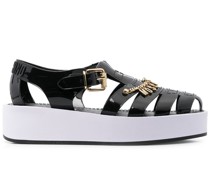 Flatform-Sandalen