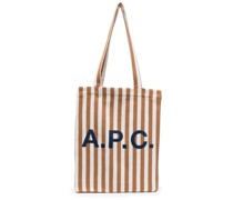 A.P.C. Shopper mit Logo-Print