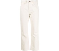 Gerade Jeans mit hohem Bund