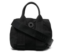 Mittelgroßer Shopper mit Logo-Schild