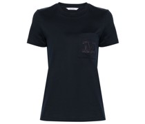 Papaia logo-embroidered T-shirt