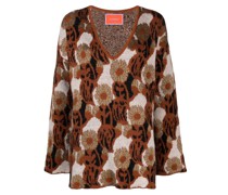 Pullover mit V-Ausschnitt