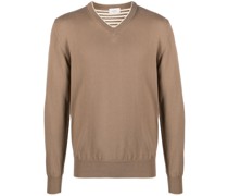 Pullover mit V-Ausschnitt