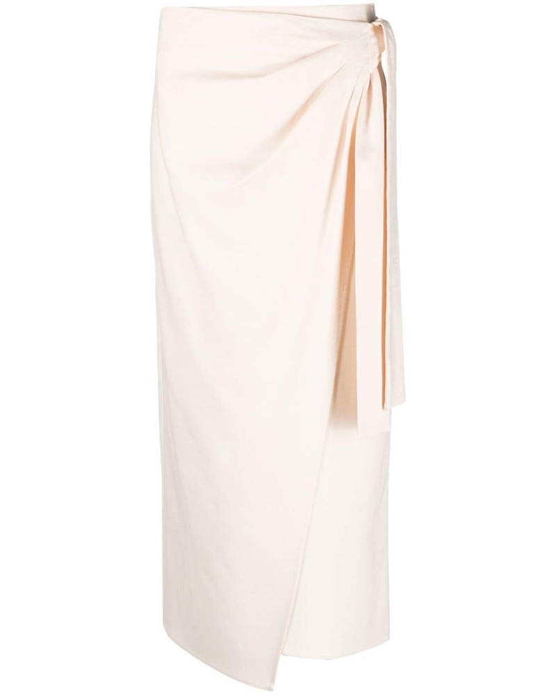 MSGM Damen Gewickelter Midirock