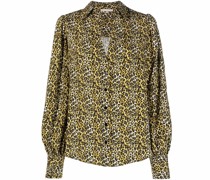 Bluse mit Animal-Print