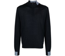 Strickpullover in Colour-Block-Optik