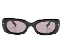Sonnenbrille mit eckigem Gestell