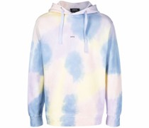 A.P.C. Hoodie mit Batikmuster
