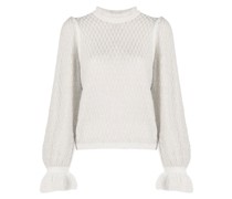 Texturierter Pullover