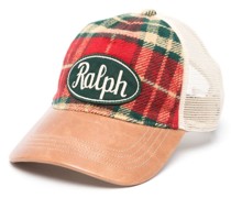 logo-patch cotton baseball cap